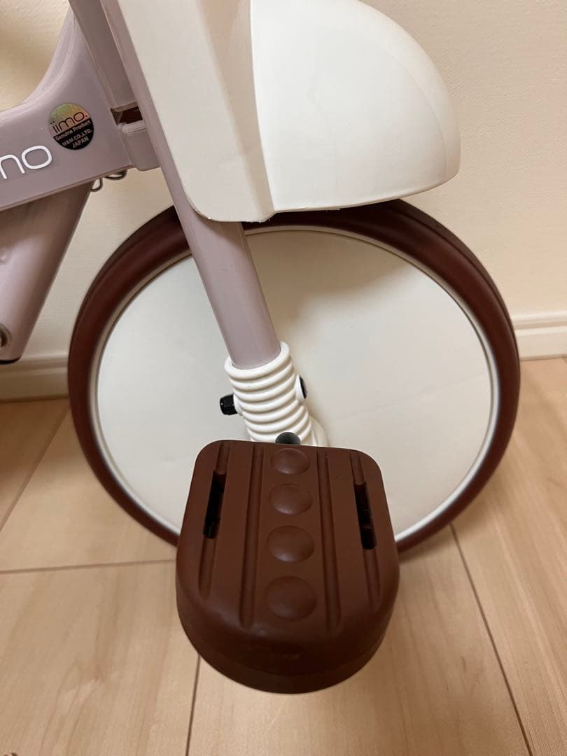 iimo 三輪車　#02 折りたたみ　ホワイト