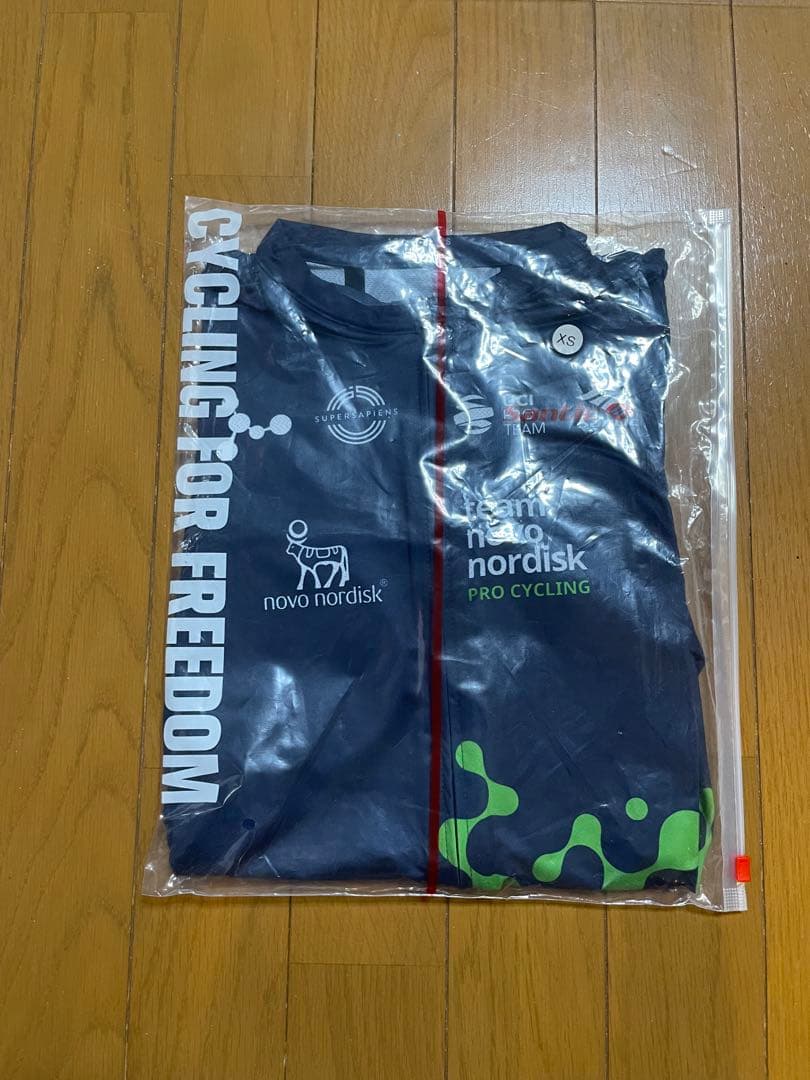 【選手支給品】 ノボノルディスク 半袖ロードジャージ サイズXS ハミッシュ選手