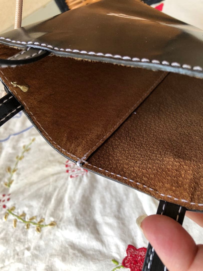 新品ま未使用 エバゴス ebagos B.A.G ロゴ入り ミニトート