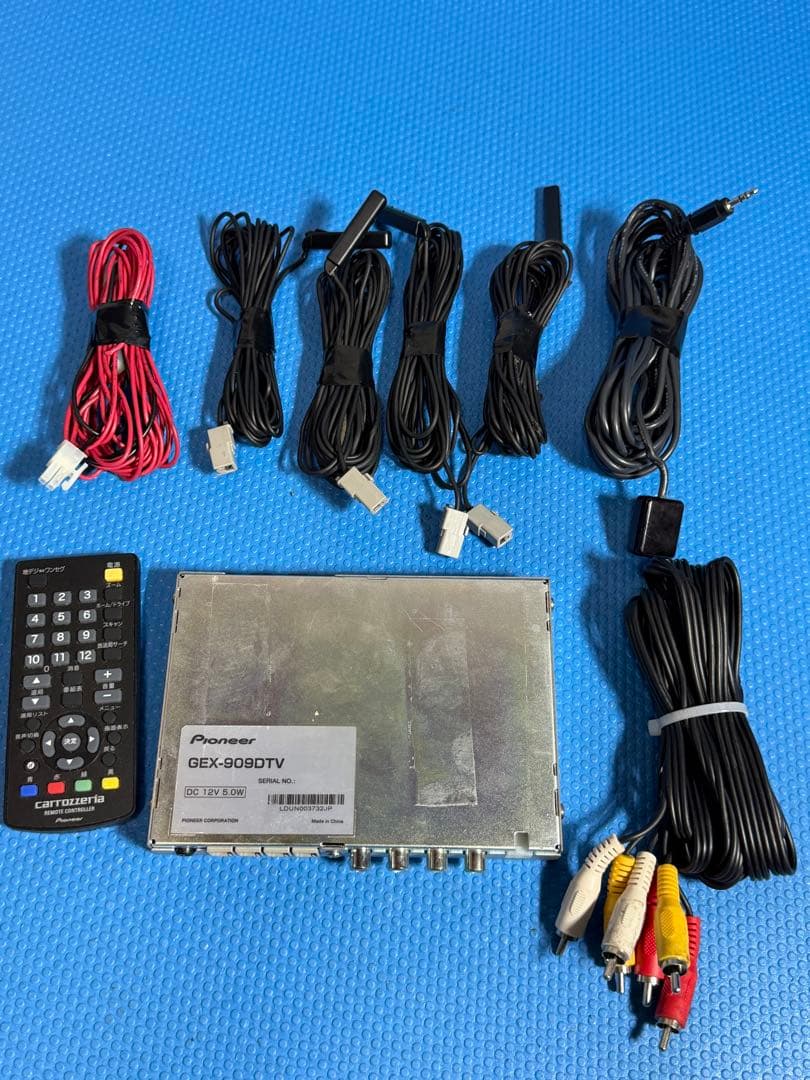 カロッツェリア GEX-909DTVチューナー