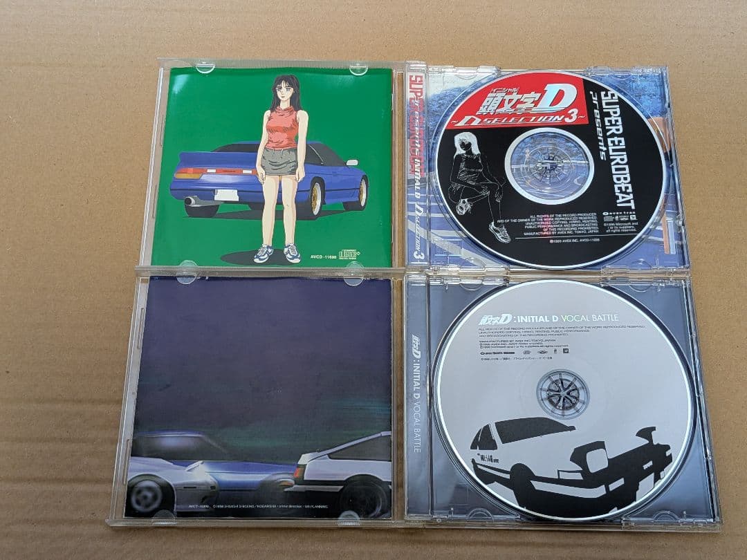 頭文字D OST 1st まとめ ＆ 頭文字Dボーカルバトル