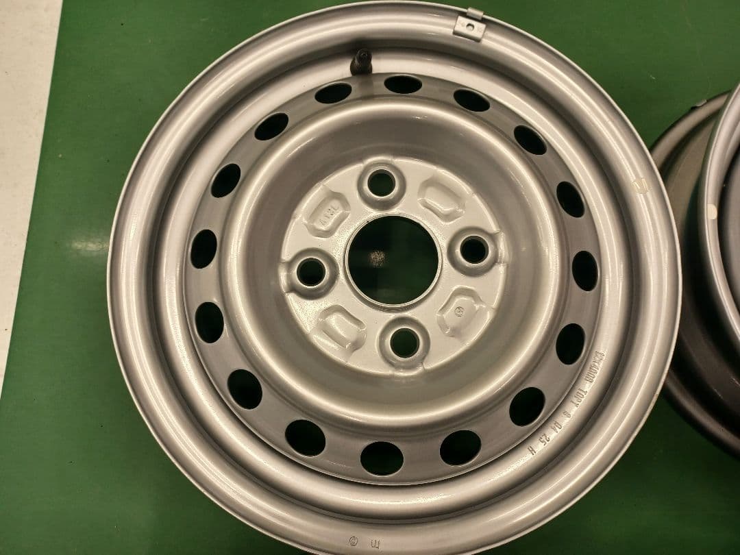 A*C様 12インチ 鉄ホイール 4本　鉄チン　新品未使用