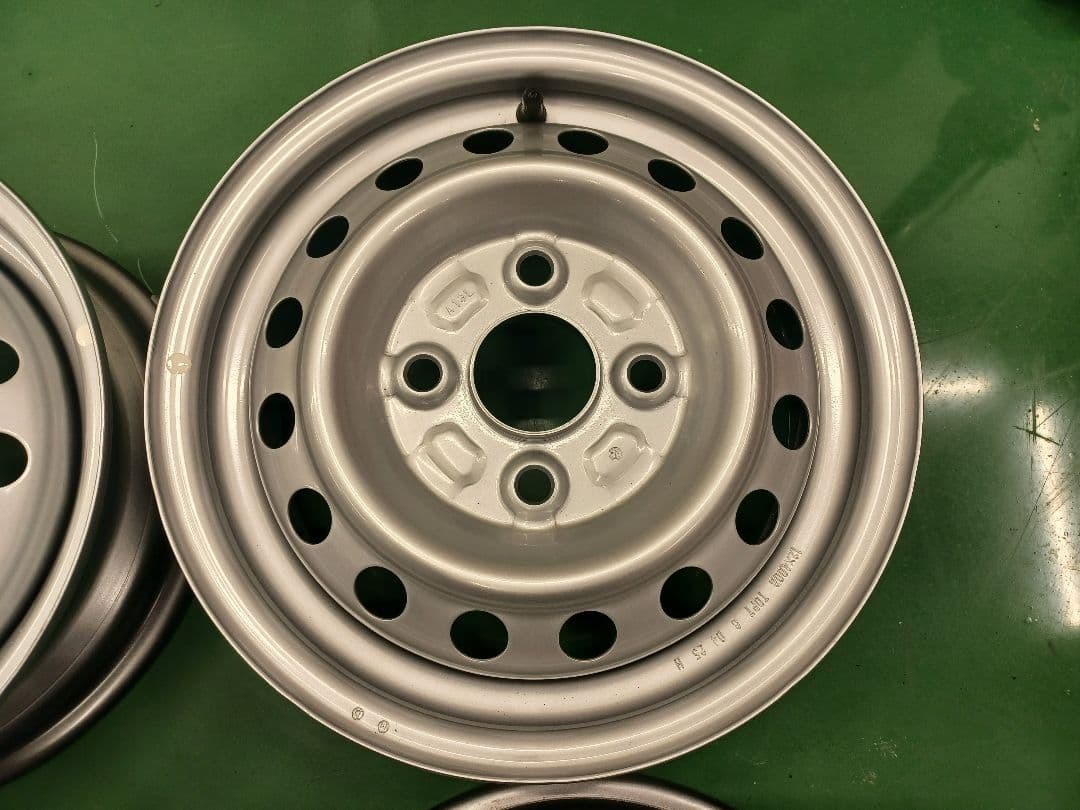 A*C様 12インチ 鉄ホイール 4本　鉄チン　新品未使用