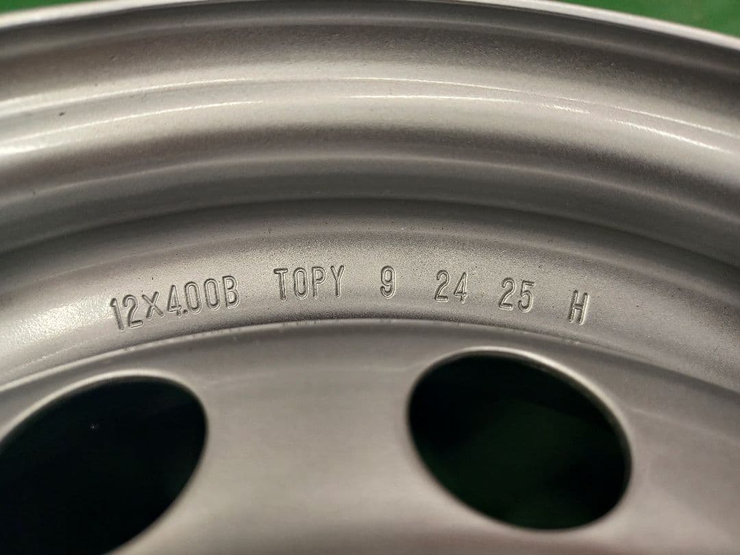 A*C様 12インチ 鉄ホイール 4本　鉄チン　新品未使用