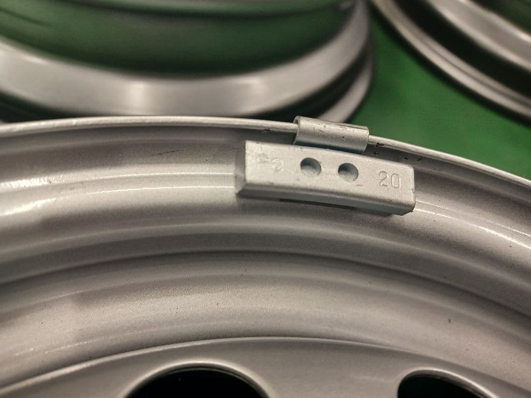 A*C様 12インチ 鉄ホイール 4本　鉄チン　新品未使用