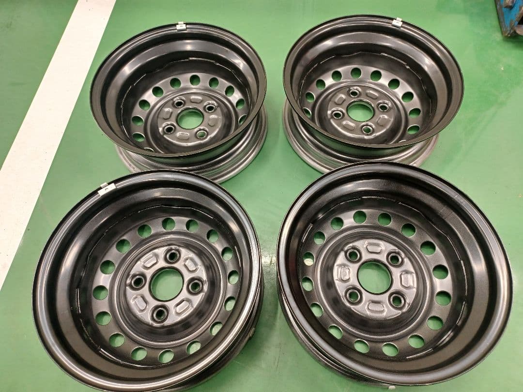 A*C様 12インチ 鉄ホイール 4本　鉄チン　新品未使用