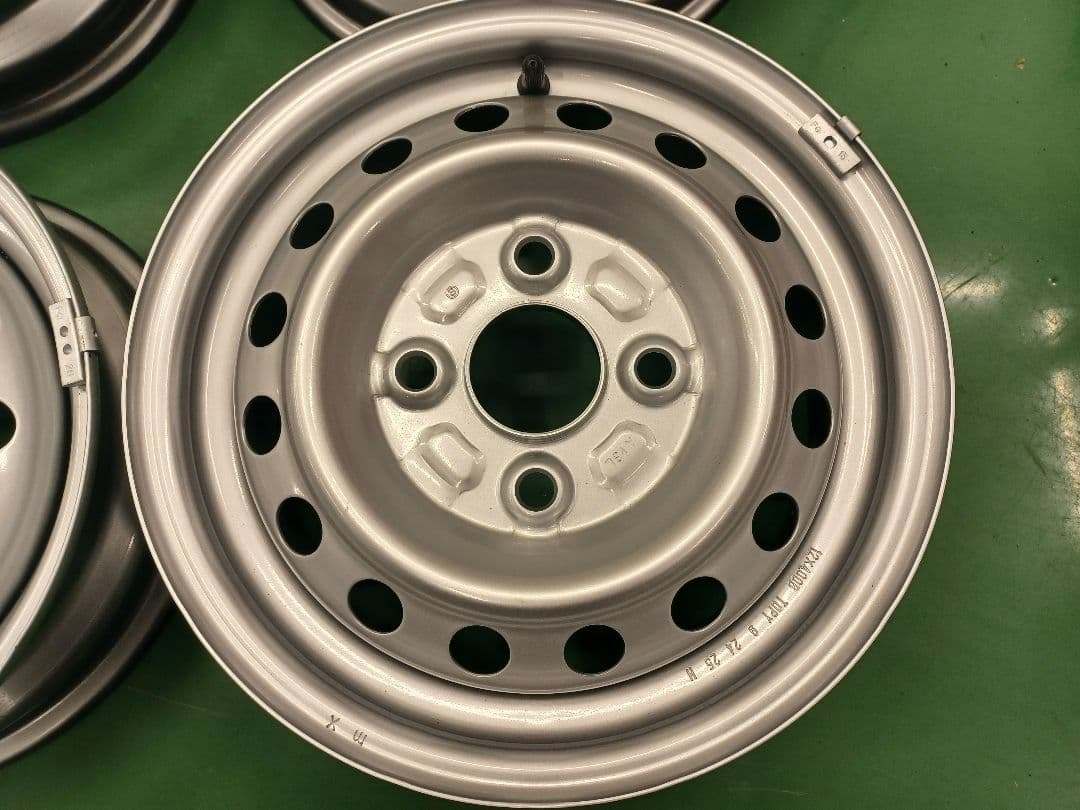 A*C様 12インチ 鉄ホイール 4本　鉄チン　新品未使用