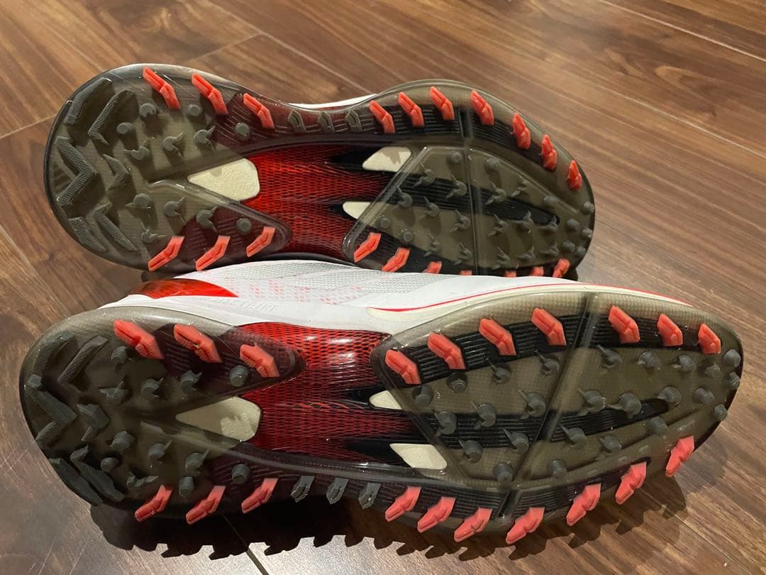 adizero ゴルフシューズ ホワイト/レッド