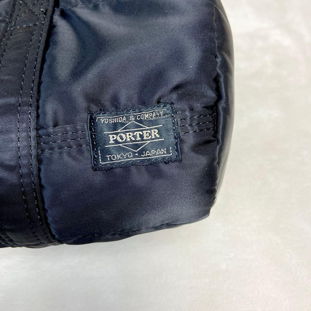 PORTER ポーター　ドラムバッグ　タンカー　黒　ブラック　人気