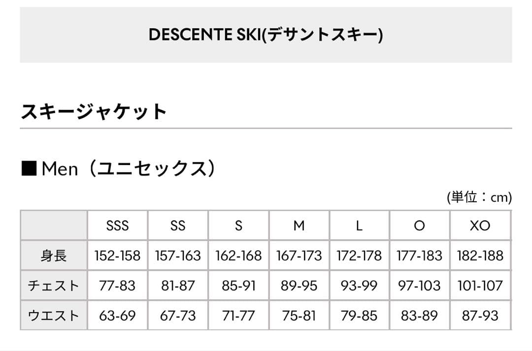 DESCENTE デサントメイト　スキーウェア上下　Oサイズ　2024/25