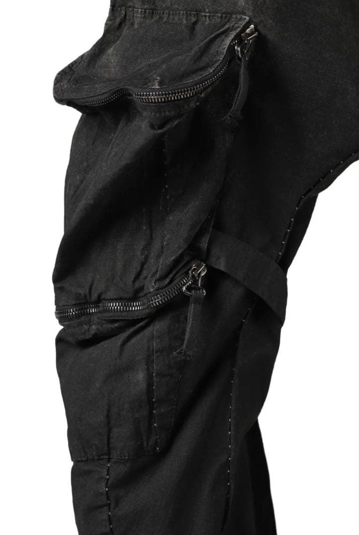masnada BONDAGE ZIP CARGO TROUSER/ユリウス