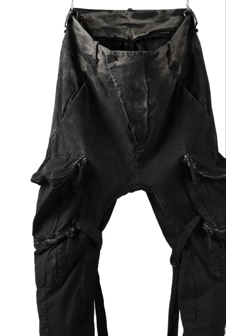 masnada BONDAGE ZIP CARGO TROUSER/ユリウス