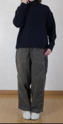ordinary fits 　コーデュロイジェームスパンツ　カーキー　サイズ0