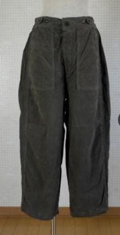 ordinary fits 　コーデュロイジェームスパンツ　カーキー　サイズ0