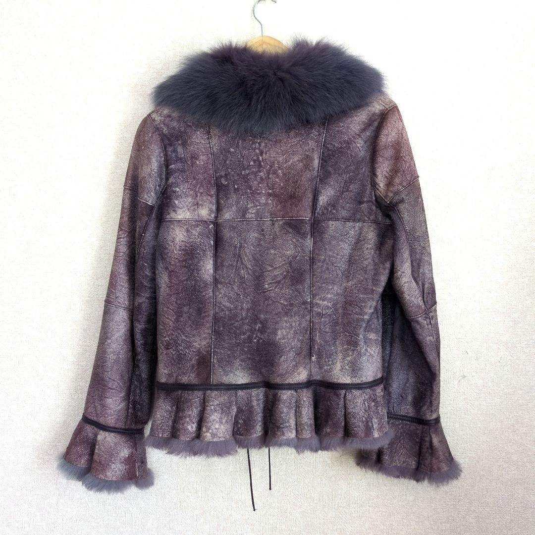 y*4様 富和　ラビット　ブルーフォックス　ジャケット　ファー　フェアリーグラン