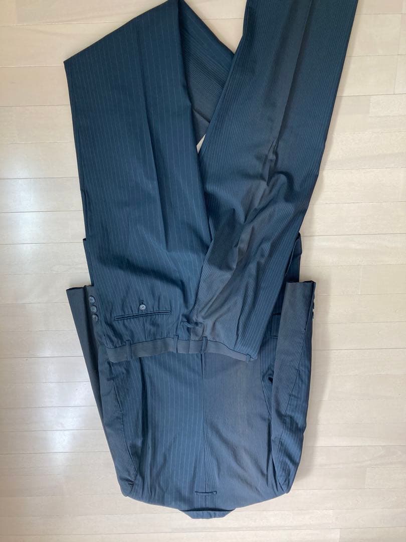 Jean Paul Gaultier ストライプスーツ 48 グレービンテージ