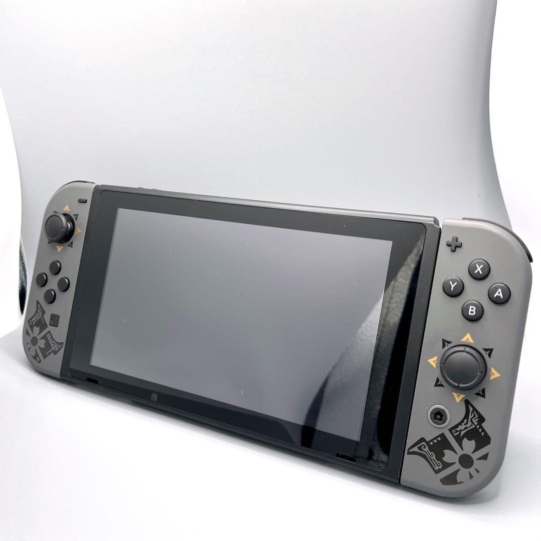 【バーボンさん専用】任天堂スイッチ モンスターハンターライズ 本体 switch