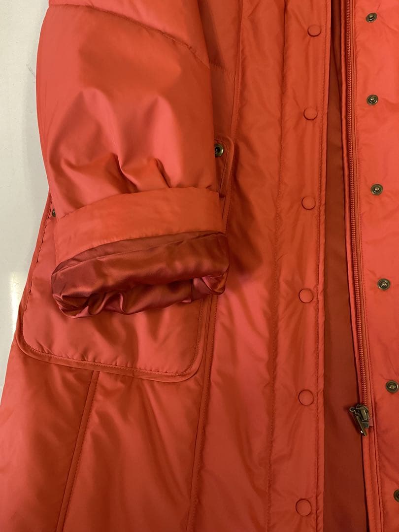 w5 Leilian レリアン 新品未使用品 ロングコート オレンジ
