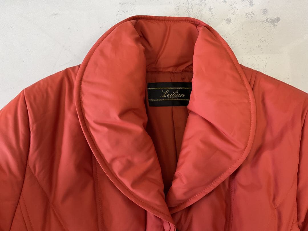 w5 Leilian レリアン 新品未使用品 ロングコート オレンジ
