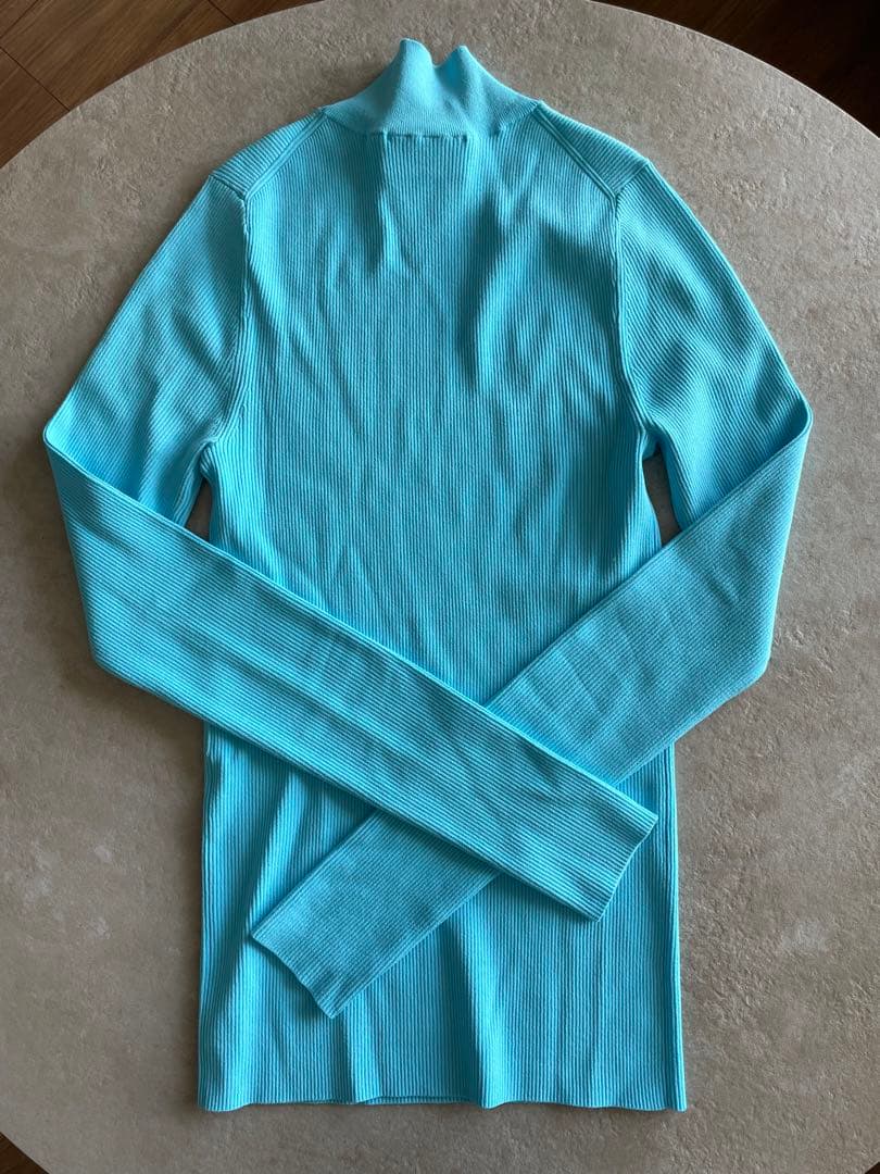 リブプルオーバー　ナゴンスタンス　アオ117