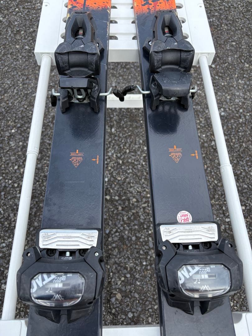 【中古】K2 スキー板 ツインチップ フリースタイル（ビンディングはオマケ）