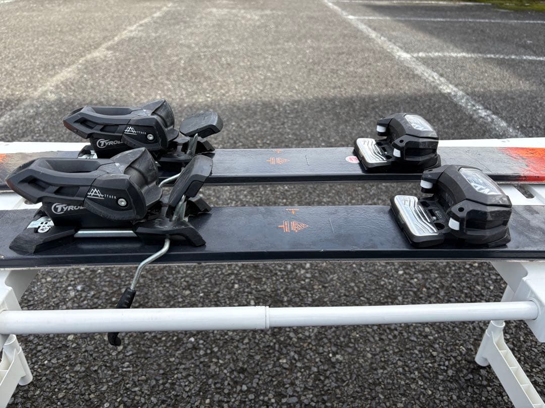 【中古】K2 スキー板 ツインチップ フリースタイル（ビンディングはオマケ）