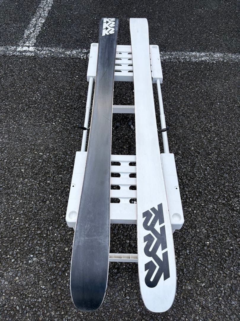 【中古】K2 スキー板 ツインチップ フリースタイル（ビンディングはオマケ）