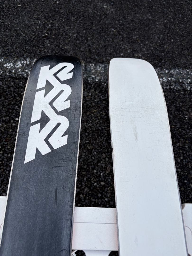 【中古】K2 スキー板 ツインチップ フリースタイル（ビンディングはオマケ）