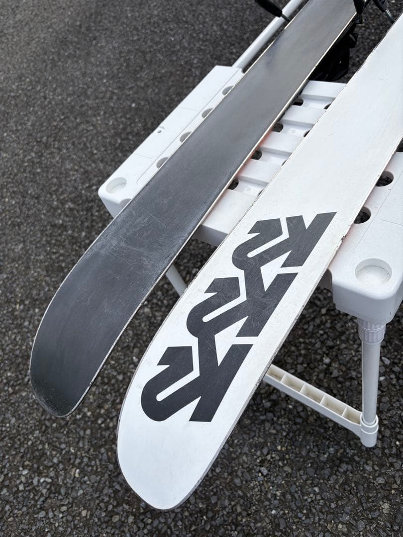 【中古】K2 スキー板 ツインチップ フリースタイル（ビンディングはオマケ）