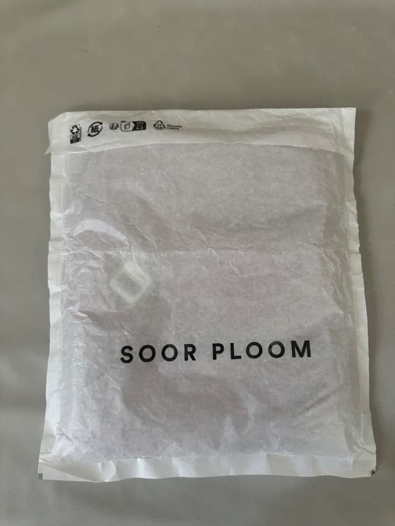 SOOR PLOOM /Pocket Dress CLOUD PIQUE ４y