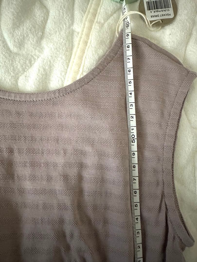 SOOR PLOOM /Pocket Dress CLOUD PIQUE ４y