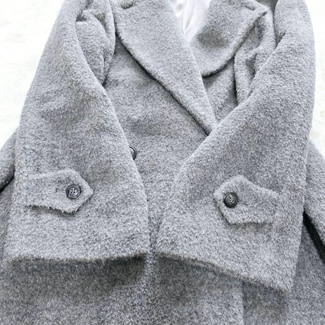 ニャンコ様 大きいサイズ✨ マックスマーラ 白タグ テディベアコート　アルパカ