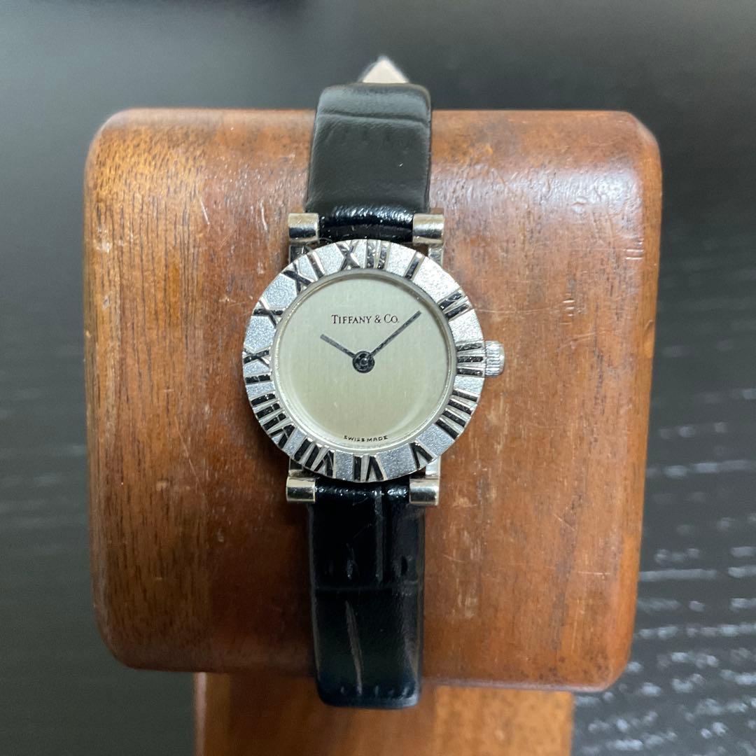 《ティファニー》アトラス　レディース　電池交換済み稼働