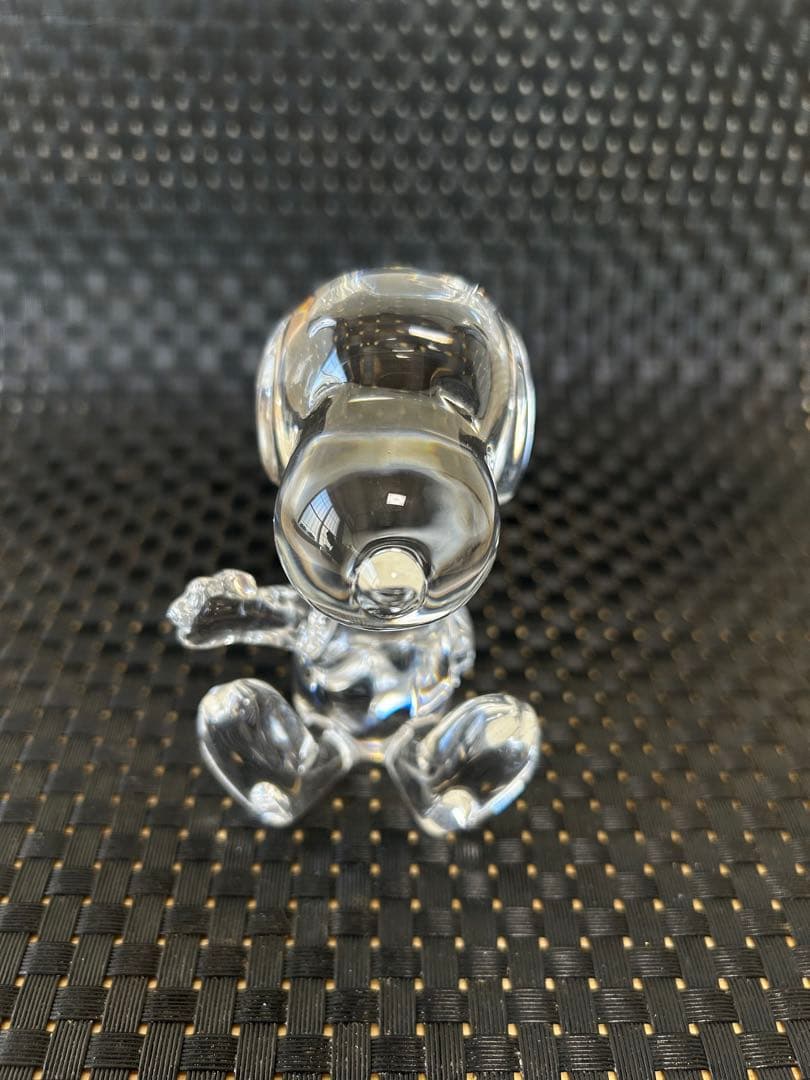 【美品】クリスタル　スヌーピー