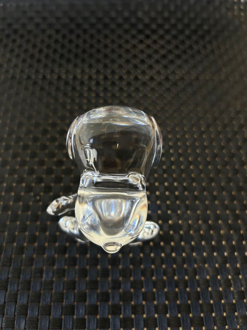 【美品】クリスタル　スヌーピー