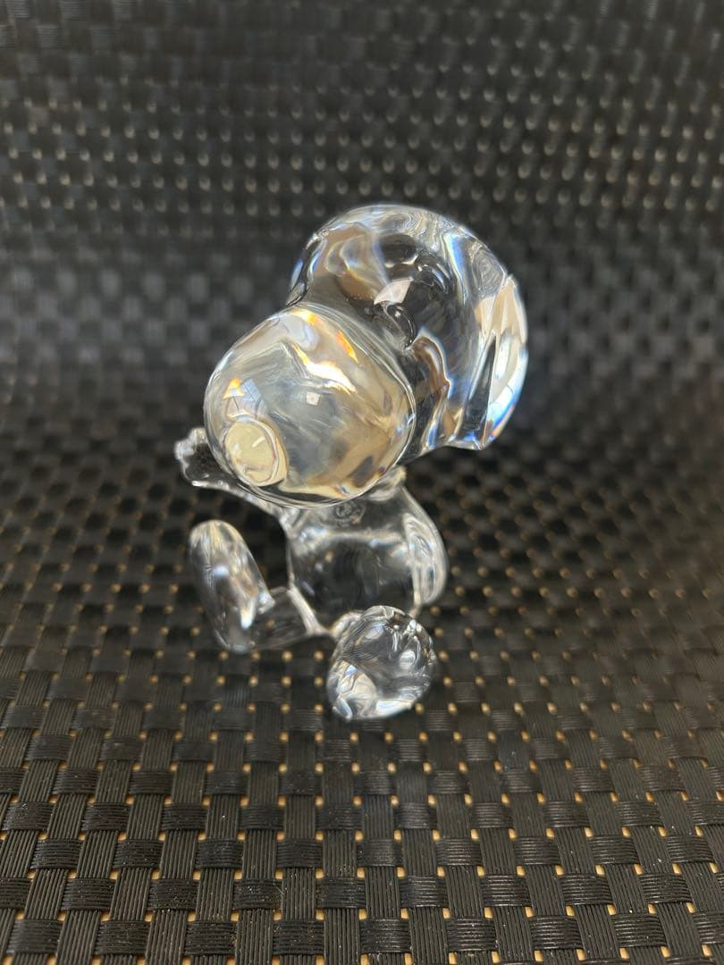 【美品】クリスタル　スヌーピー