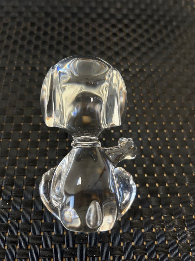 【美品】クリスタル　スヌーピー