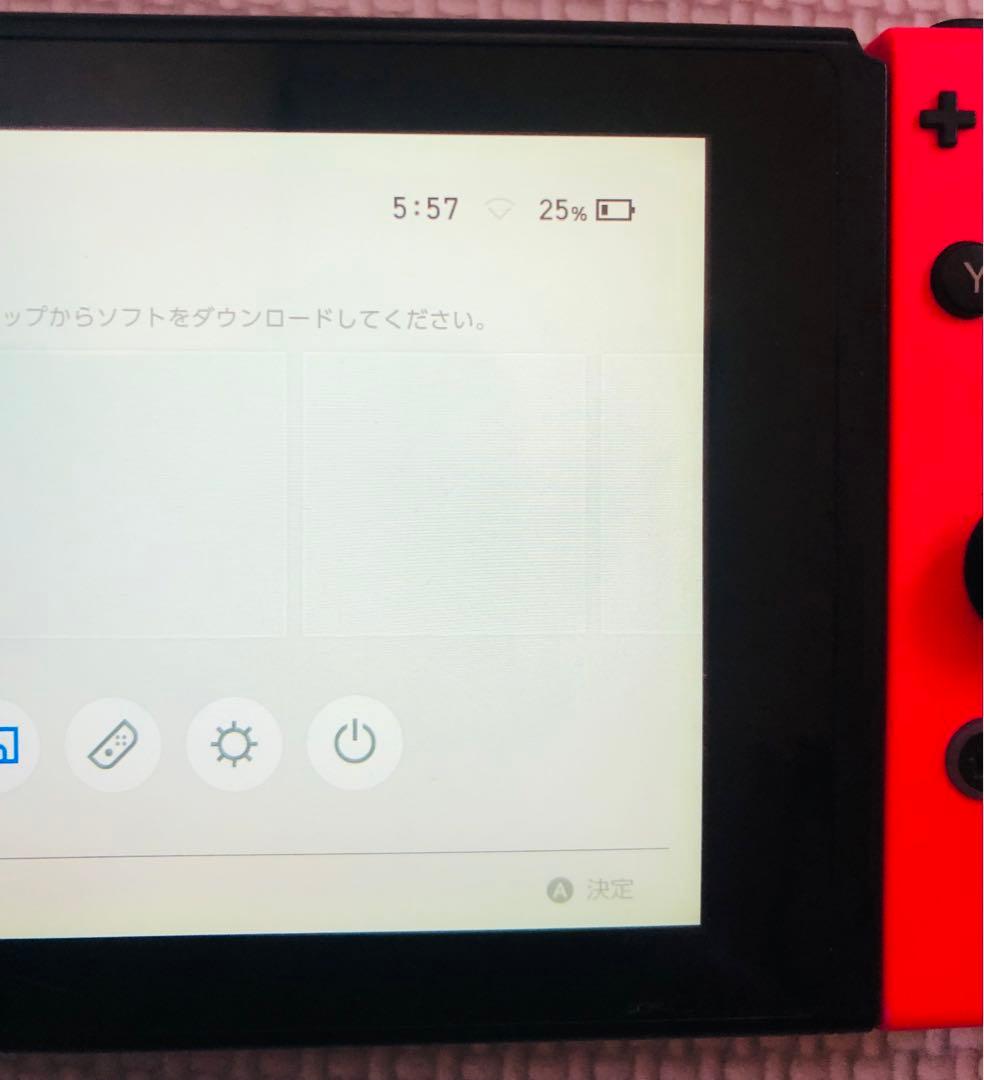 Nintendo Switch ネオンブルー/ネオンレッド 本体【ジャンク品】