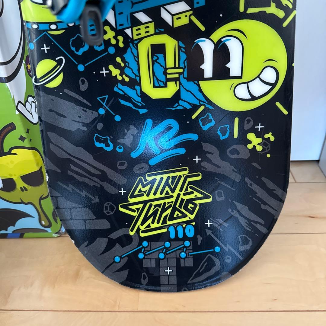 K2 MINI TURBO⭐︎スノーボード３点セット　110cm 20-22cm