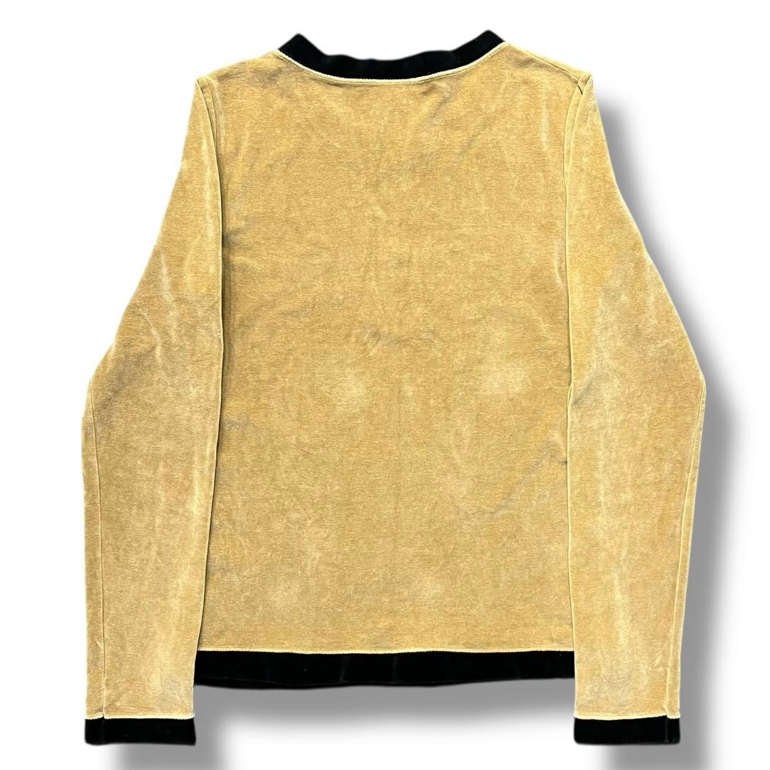 美品 FENDI FF ロゴ ベロア カットソー カットソー Vintage