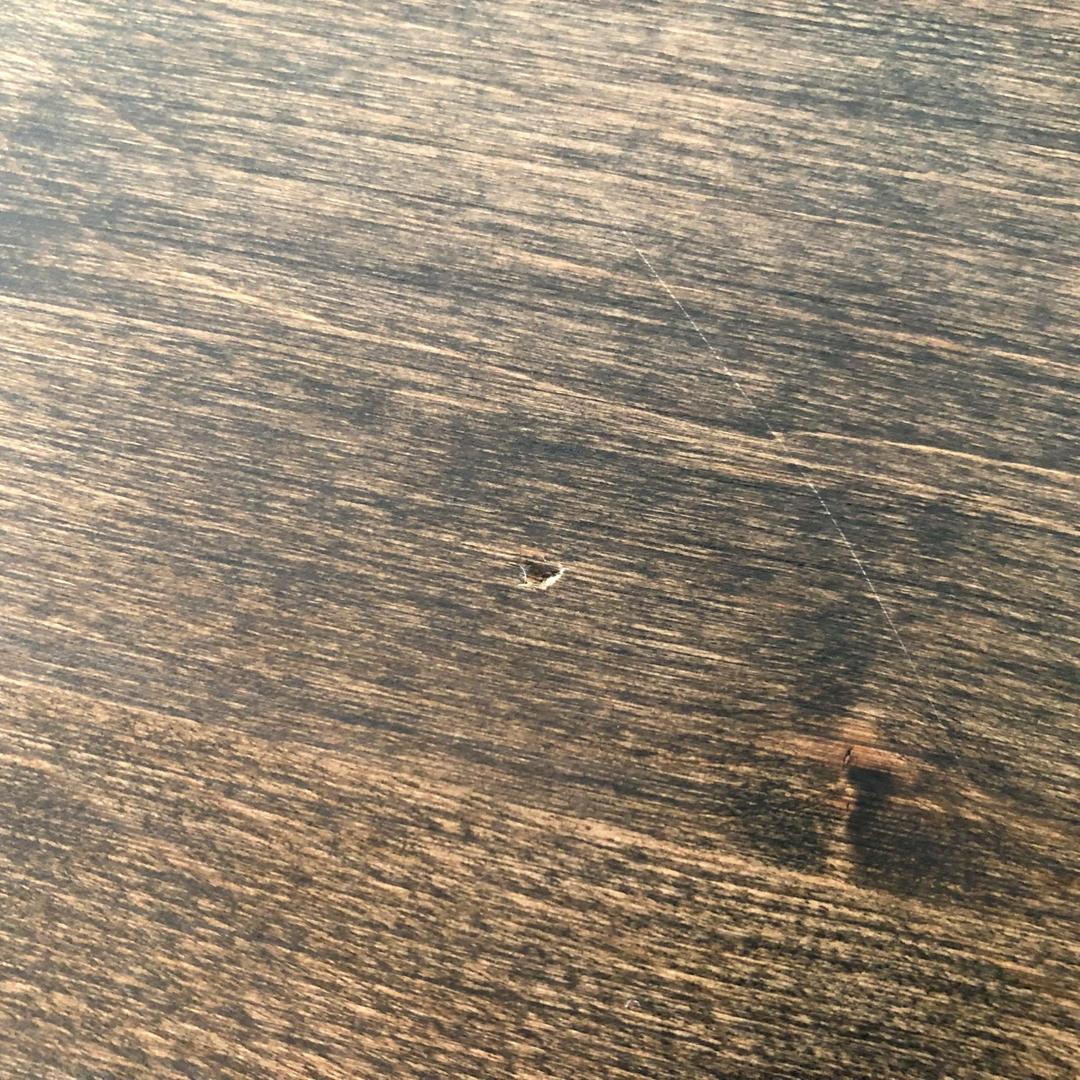 引き出し付き　木製ライティングデスク