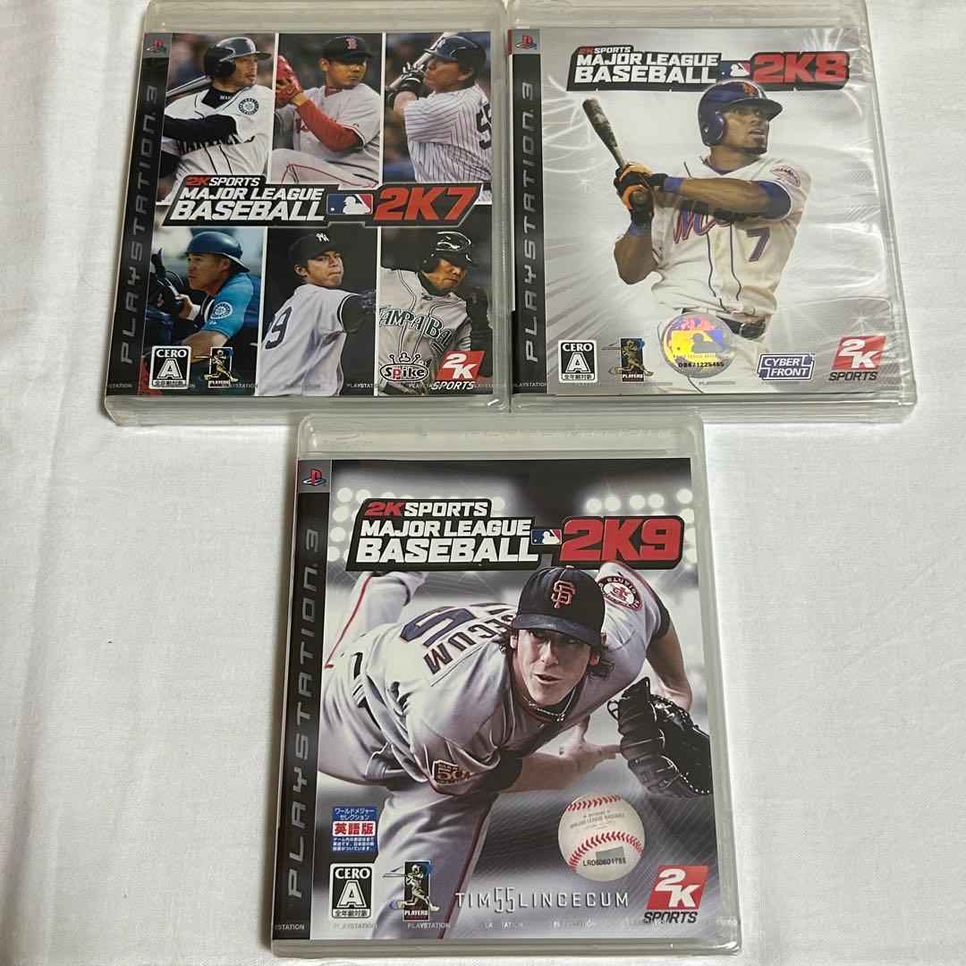 新品未開封　PS3  メジャーリーグベースボール 2K  5点セット販売