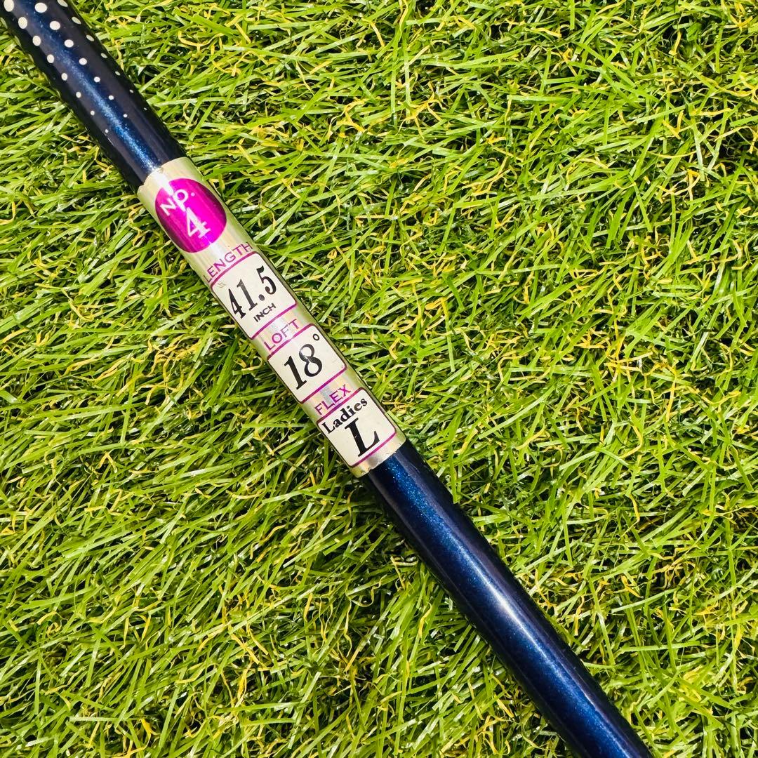 【女性用】ゼクシオ XXIO 9 レディース 4番ウッド 18°（L）