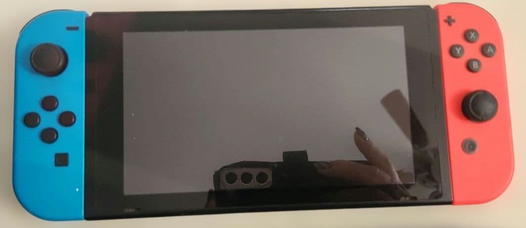 Nintendo Switch 青/赤 本体 収納ケース付き