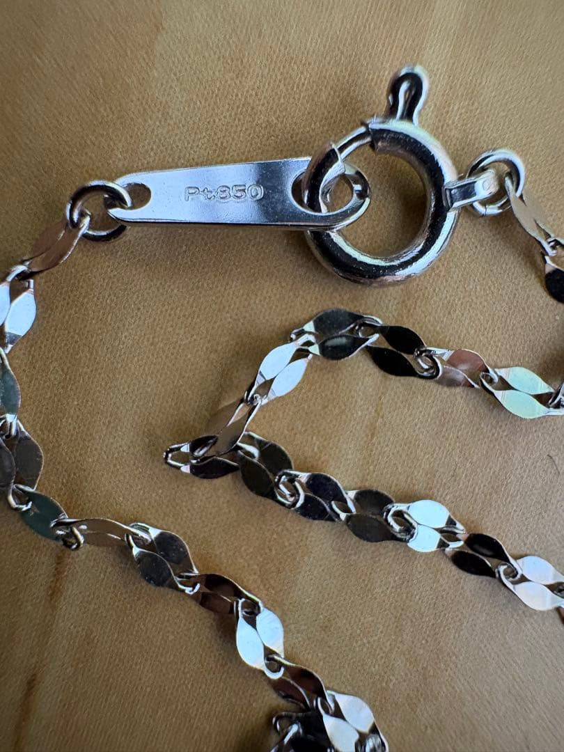 プラチナ ネックレス 50cm 1.8mm 定価57,000円