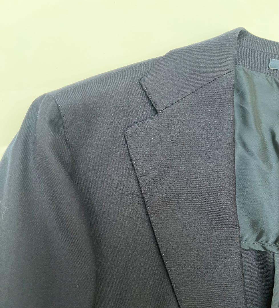 TAGLIATORE タリアトーレ フランネル素材スーツ／ダークネイビー52