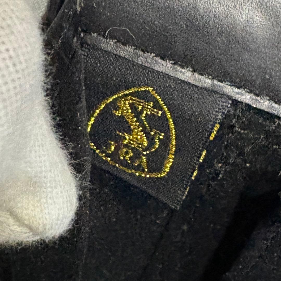 ★タイムセール★ 【美品・希少】JRA 本クロコダイル ワニ革 セカンドバッグ