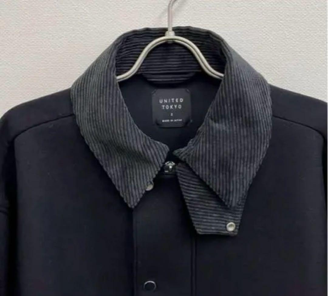 UOMO×UNITED TOKYO サクソニアブルゾン ブラック