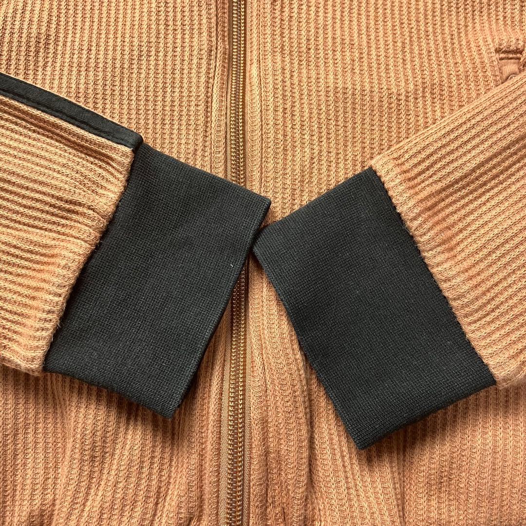 アディダス　ベッケンバウアー　トラックジャケット　ワッフル　ピンク×黒　XS