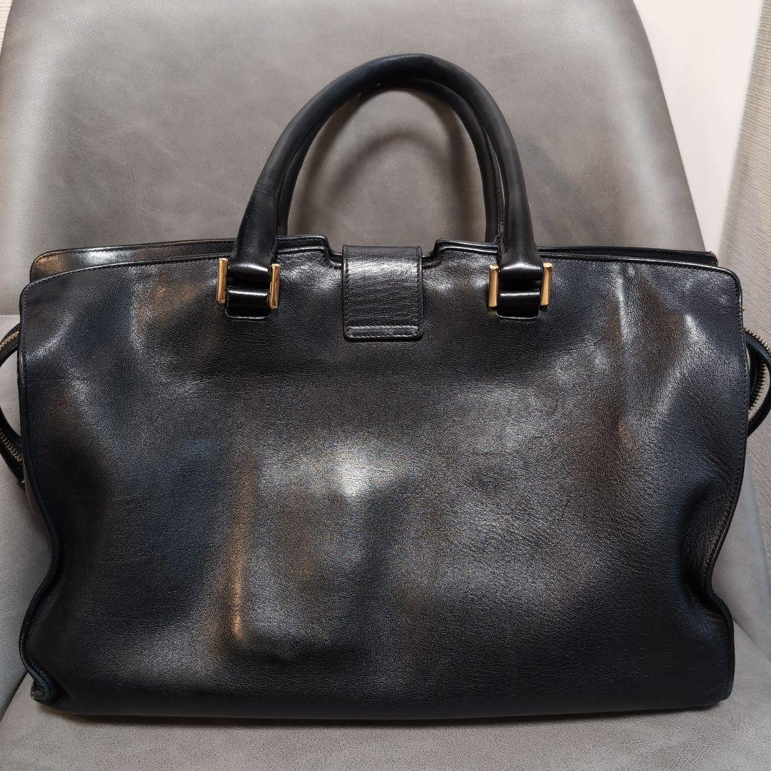 【penchan様】SAINT LAURENT ブラックトートバッグ